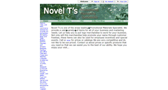 Desktop Screenshot of novelteespms.com