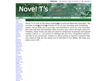 Tablet Screenshot of novelteespms.com